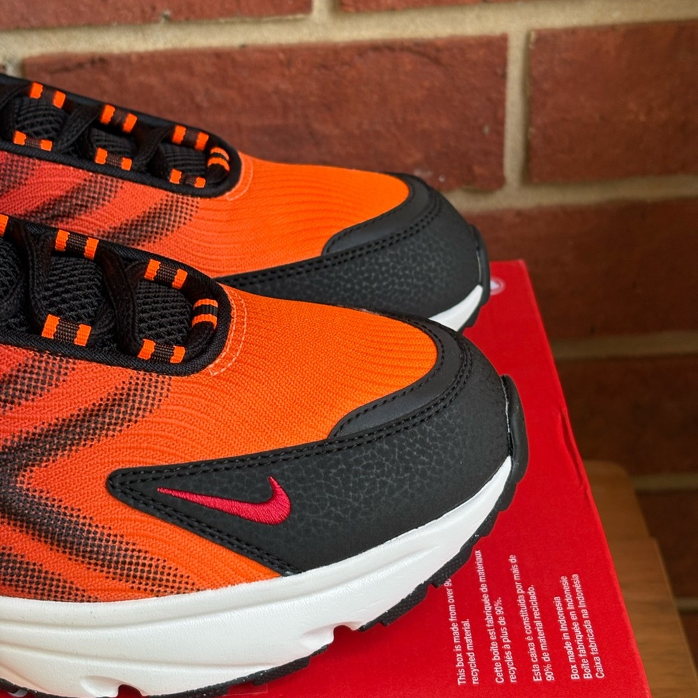 New Nike Air Max TW SE Total Orange Red Black Mens Sneakers Retro Athletic Shoes - Picture 5 of 16